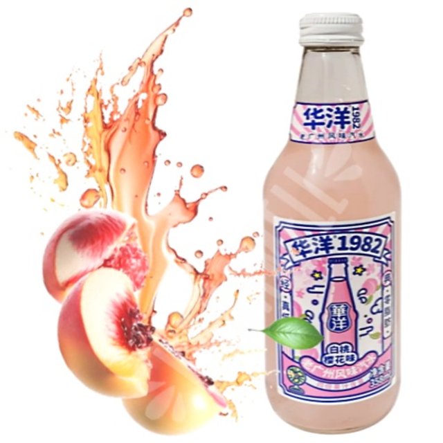 Bebida Gaseificada Sabor Pêssego - Importado