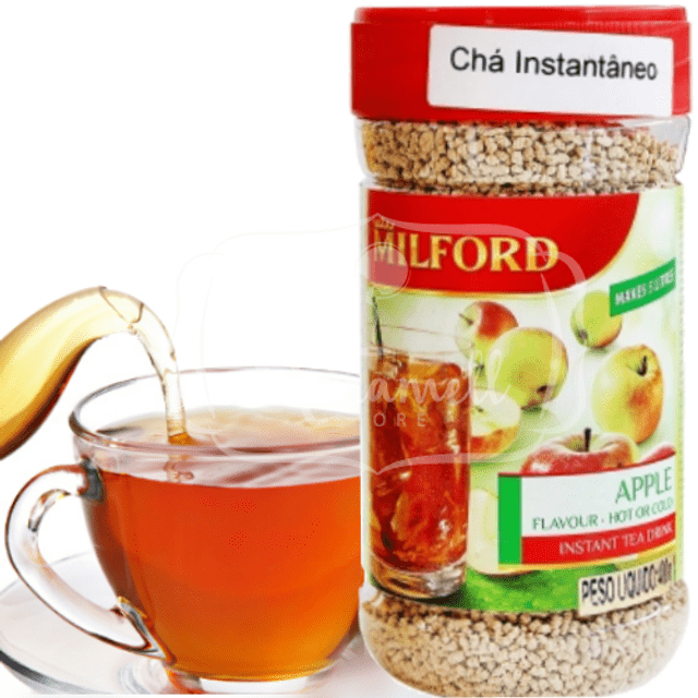 Milford Tea Apple - Chá instantâneo de Maçã - Importado da Alemanha