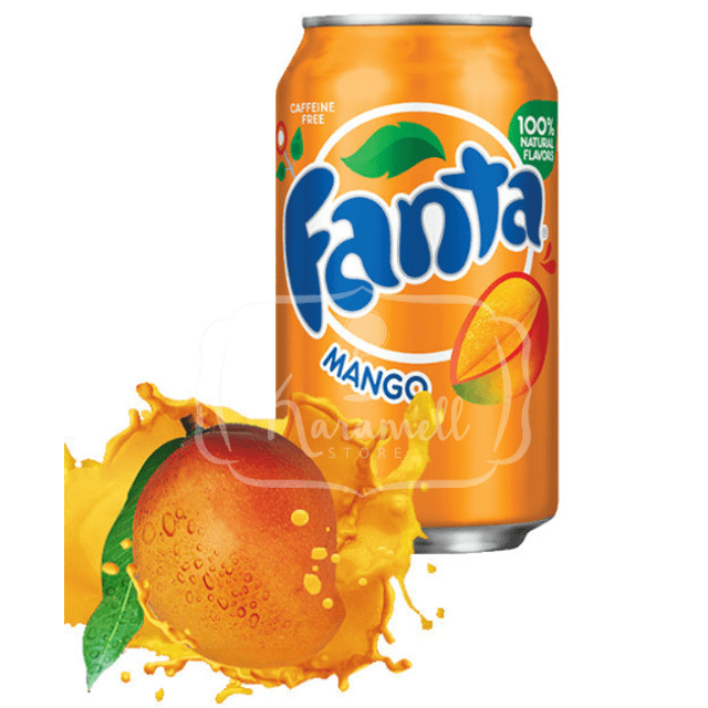 Fanta Mango - Refrigerante Sabor Manga - Importado dos Estados Unidos