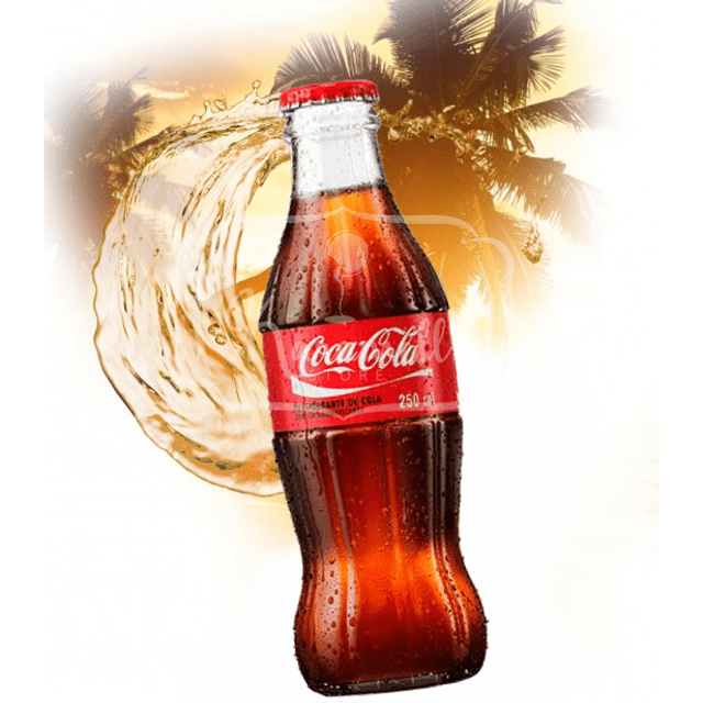 Coca Cola - Garrafa de Vidro - Refrigerante 250ml