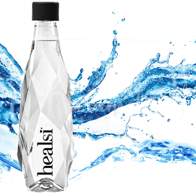 Agua Healsi Cristal Natural - Importado de Portugal