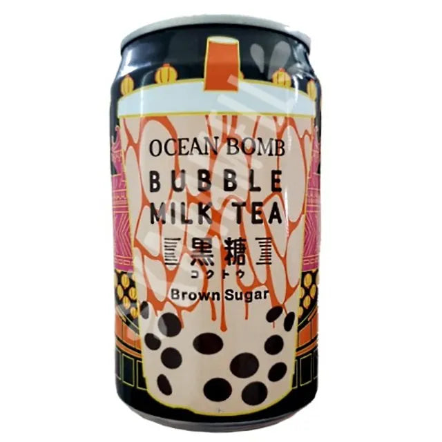 Bebida Bubble Milk Tea Brown Sugar - Ocean Bomb - Importado