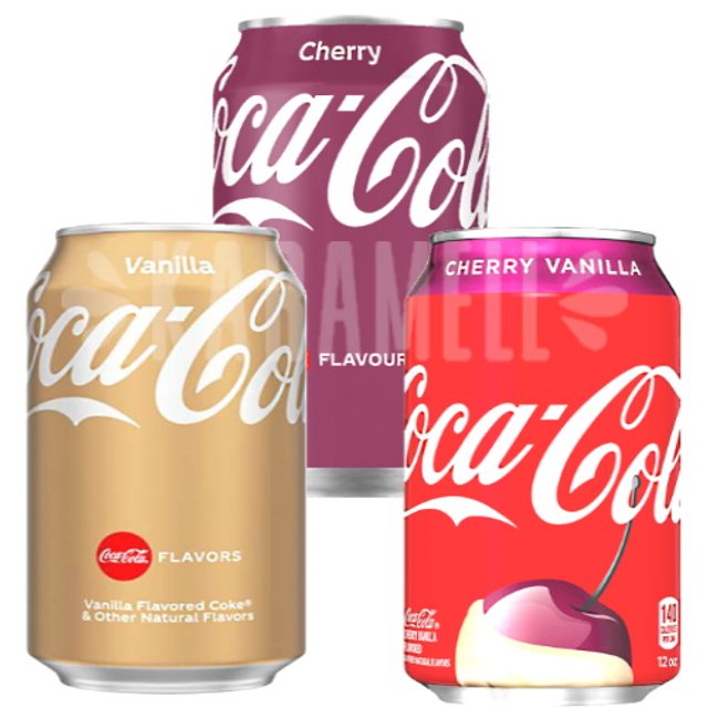 Kit Box Refrigerantes 3 Sabores Coca Cola - Importado