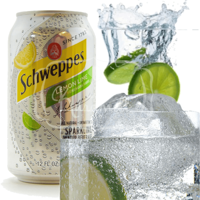 Schweppes Lemon Lime - Refrigerante Lima & Limão - Importado dos EUA