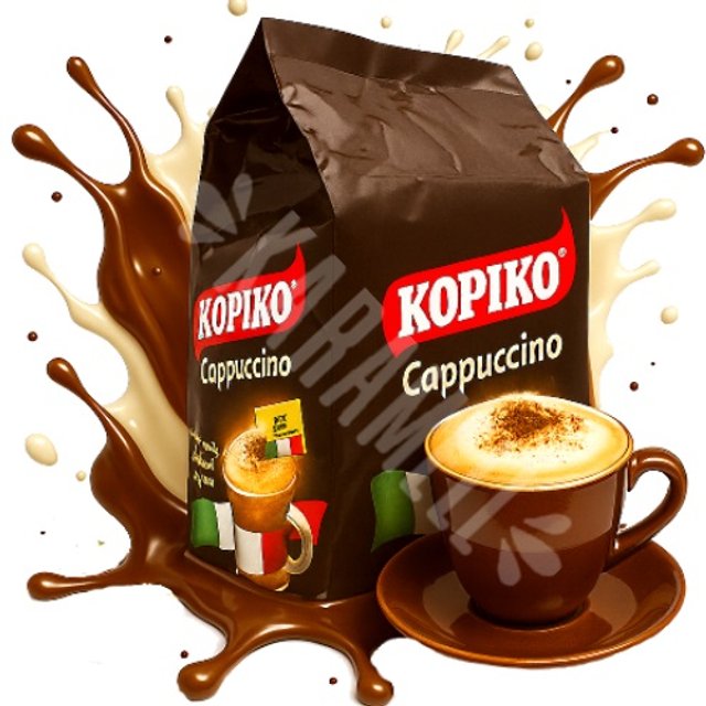 Cappuccino Instantâneo Kopito Blend - Importado Indonésia