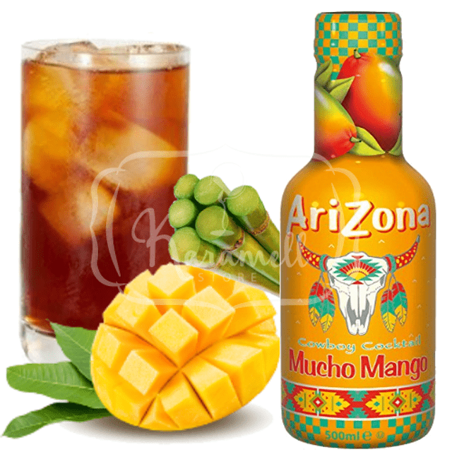 Arizona Mucho Mango Cowboy Cocktail - Suco de Manga - Importado EUA