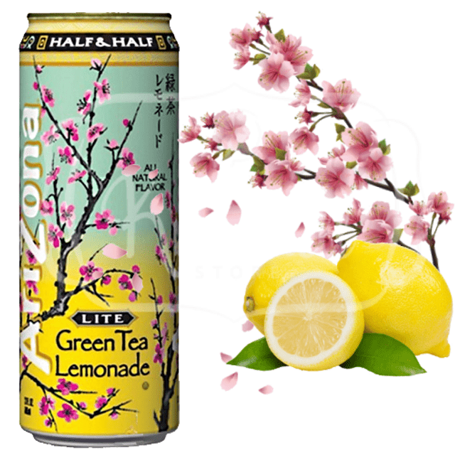 Arizona Lite Green Tea Lemonade - Bebida Importada Estados Unidos