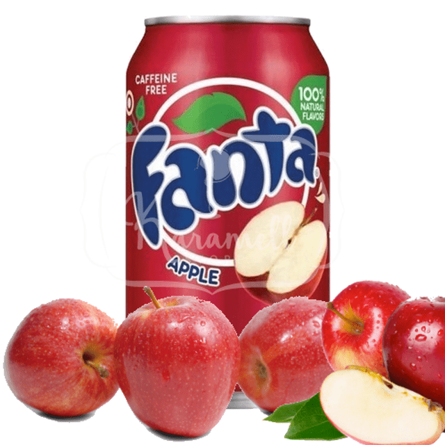 Fanta Apple - Refrigerante Sabor Maçã - Importado dos Estados Unidos