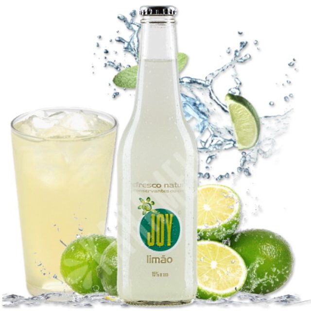 Refresco Natural Premium Suco Limão - Joy