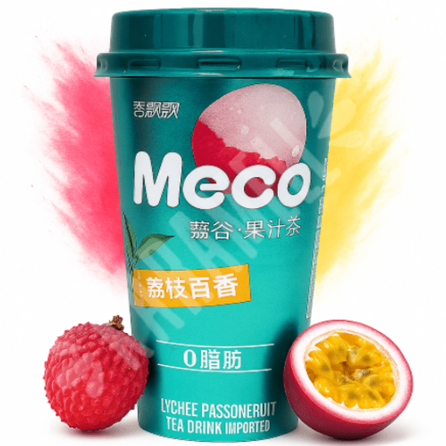 Meco Chá Bebida com Lichia e Maracujá - Importado