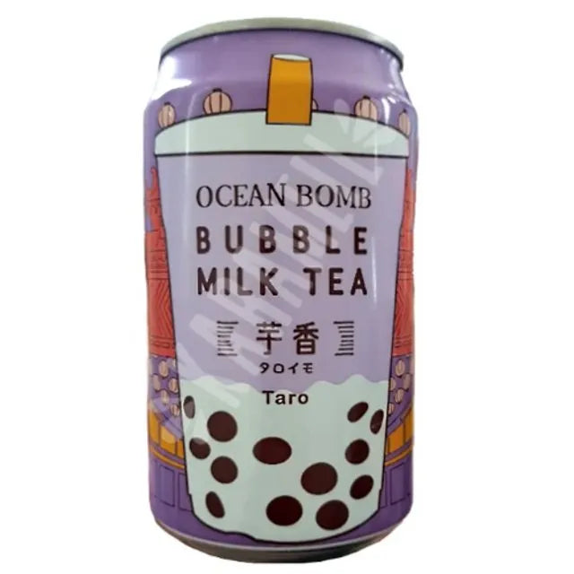 Bebida Bubble Milk Tea Taro - Ocean Bomb - Importado