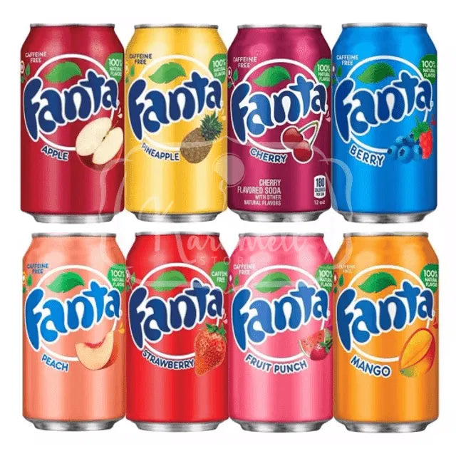 Fanta - 8 Melhores Sabores Criados - Refrigerantes Importados Estados Unidos