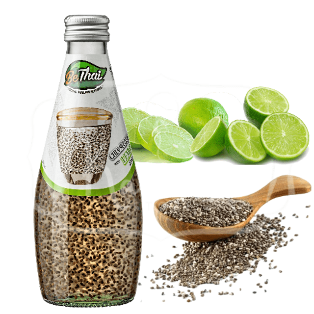 Suco com Chia - Bethai Seed Drink - Sabor Limão