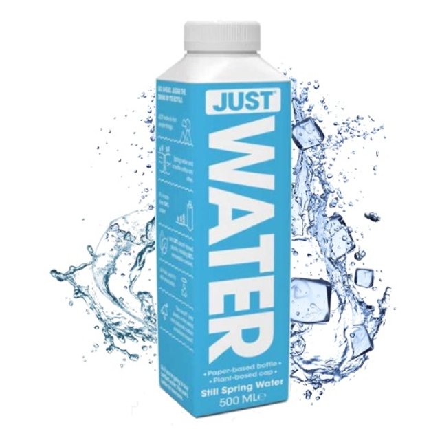 Água Natural Just Water 500ml - Importado dos EUA