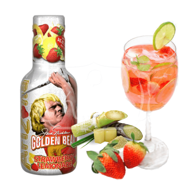 Arizona Jack Nicklaus Golden Bear - Limonada & Morango - Importado EUA