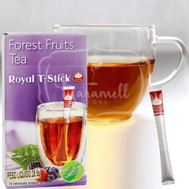 Royal T-Stick Forest Fruits Tea - Chá Frutas Em Bastão - Importado da Holanda