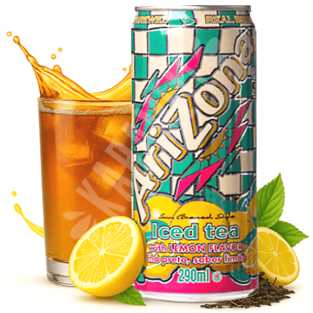 Chá Preto Sabor Limão Iced Tea - Arizona