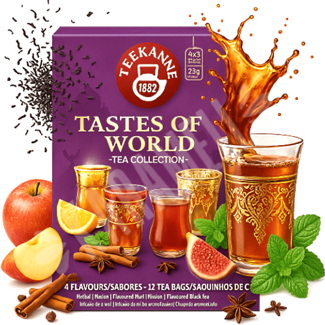 Chás Tastes of The Word Tea Collection Teekanne - Alemanha