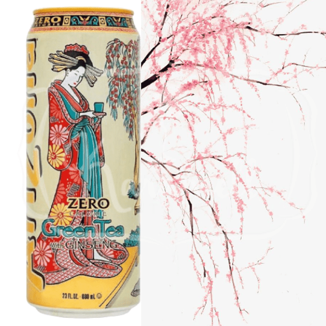 Arizona Zero - Green Tea with Ginseng - Bebida Importada dos Estados Unidos