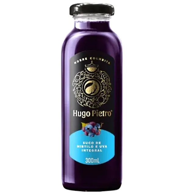 Suco Integral Uva & Mirtilo Nobre Colheita - Hugo Pietro