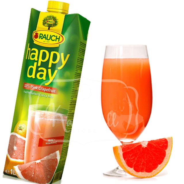 Happy Day Grapefruit - Suco de Toranja 1 Litro - Importado da Hungria