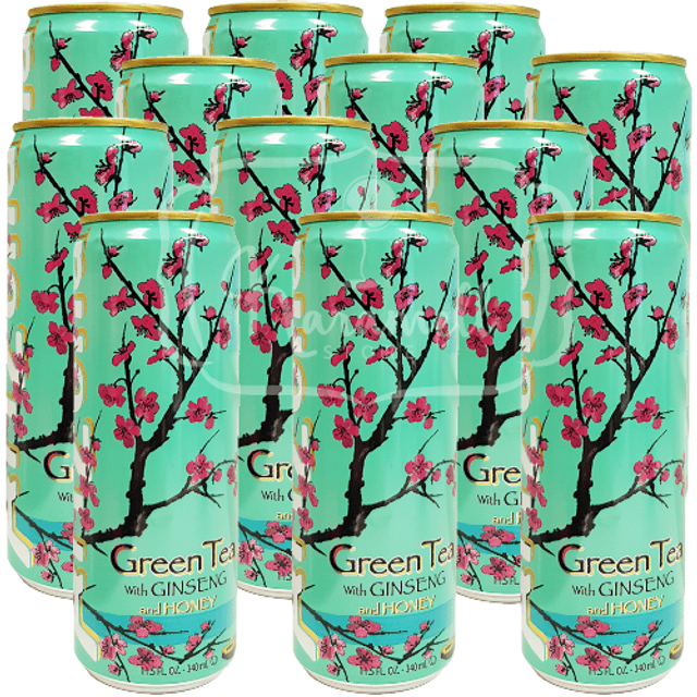 Arizona Original Green Tea ATACADO 12 - Chá Verde e Mel Importado EUA