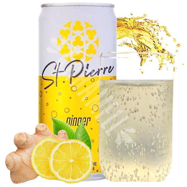 Refrigerante Premium Ginger - St Pierre