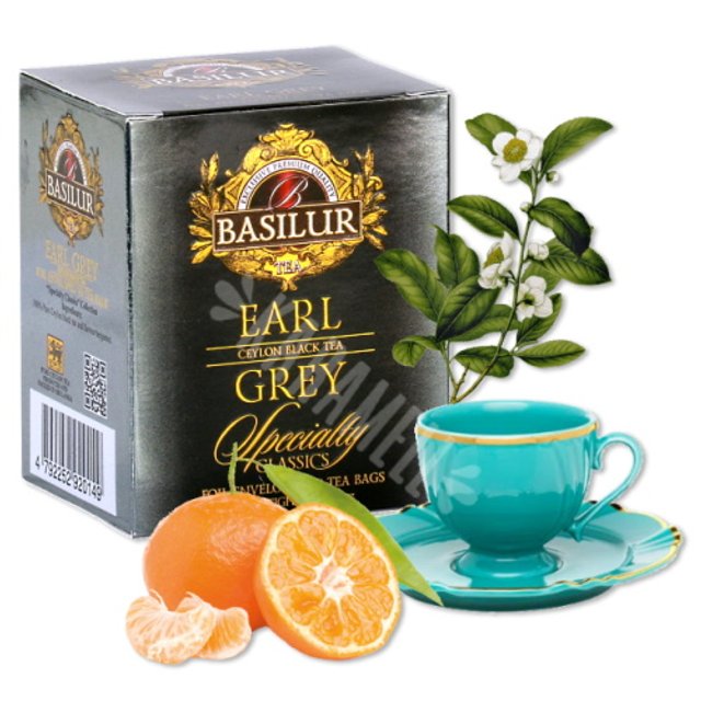 Chá Basilur - Specialty Classics Earl Grey - Importado Sri Lanka
