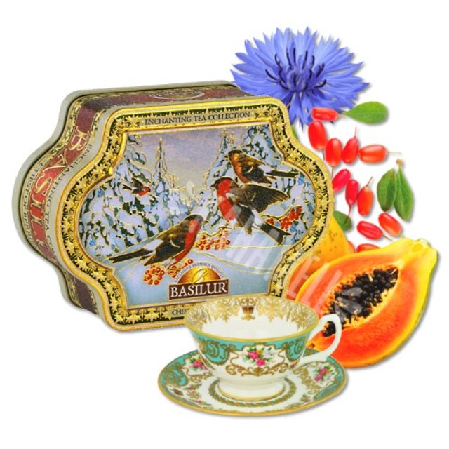 Chá em Lata Basilur - Enchanting Collection Chest Of Berries - Sri Lanka