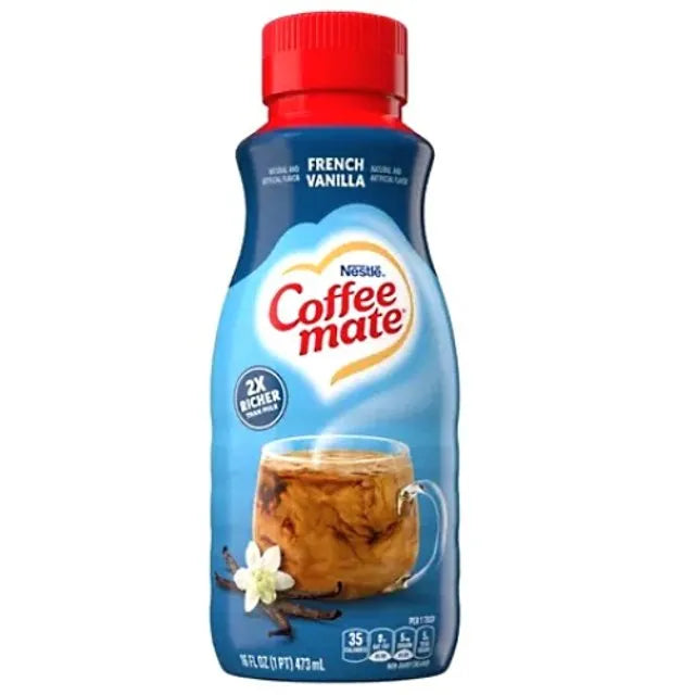 Bebida Coffee Mate French Vanilla Nestlé - Importado EUA