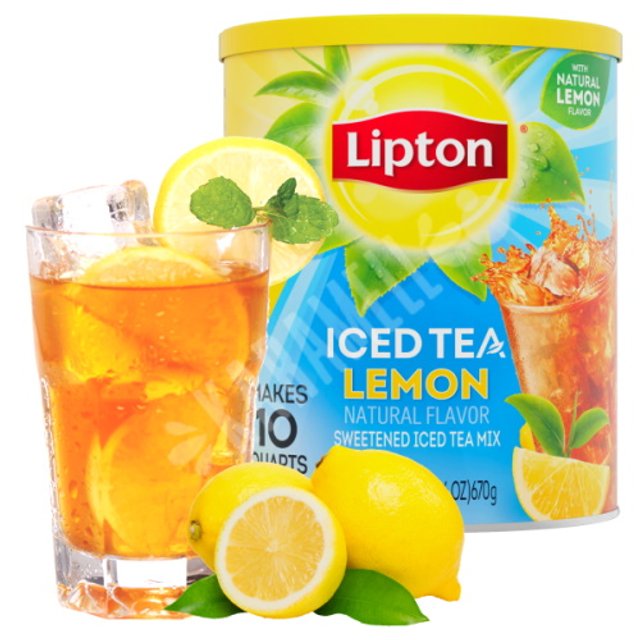 Lemon Iced Tea - Lipton - Chá Gelado - Importado EUA