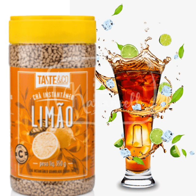 Taste&Co; Lemon Tea - Chá Instantâneo Limão - Importado Polônia
