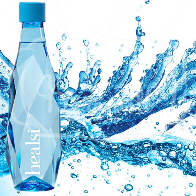 Agua Healsi Turquesa Natural - Importado de Portugal