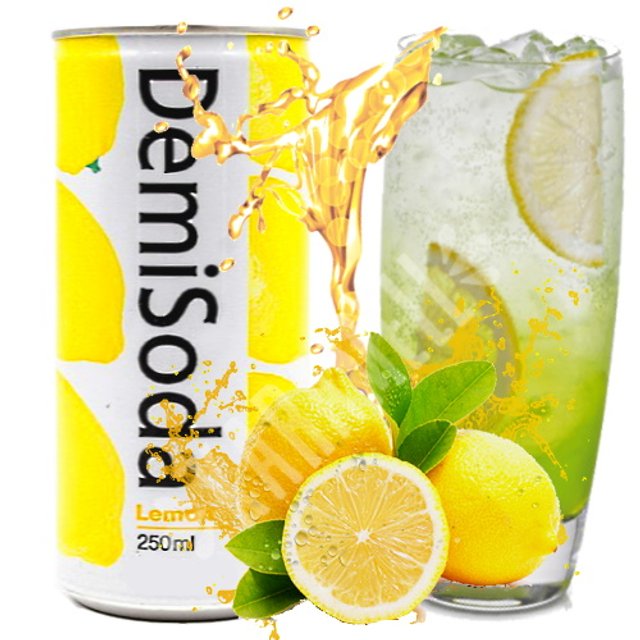 Refrigerante Demi Soda Lemon - Importado Coreia