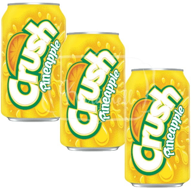 Refrigerantes Importados - ATACADO 3 Latas - Crush Pineapple