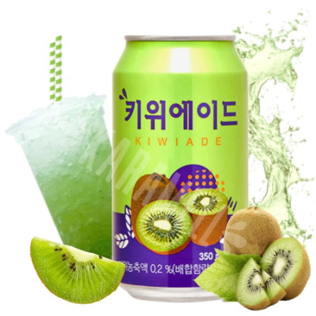 Bebida Gaseificada sabor Kiwi - Ilhwa - Importado Coréia