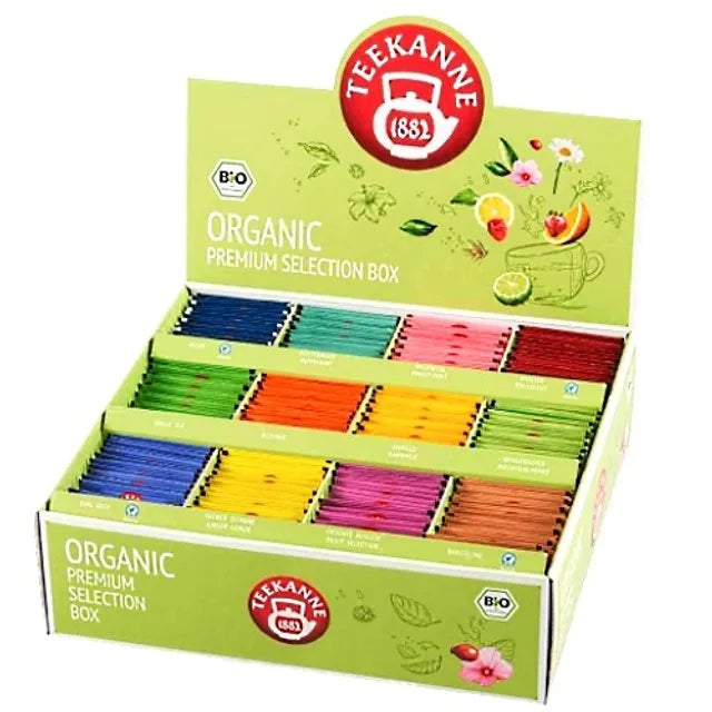 Coleção Chás Teekanne Organic Premium Selection Box - Alemanha
