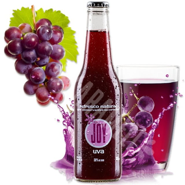 Refresco Natural Premium Suco Uva - Joy