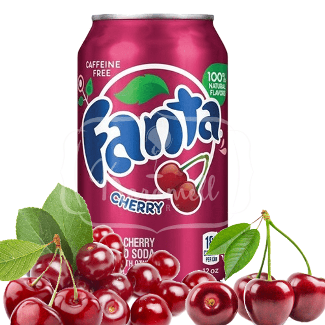 Fanta Wild Cherry - Refrigerante Sabor Cereja - Importado dos Estados Unidos