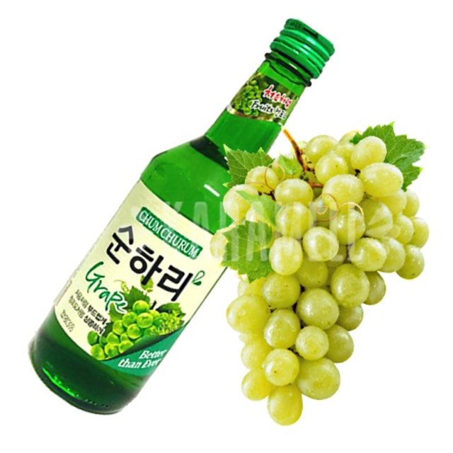 Bebida Destilada Soju Chum Churum - Grape - Importado Coréia