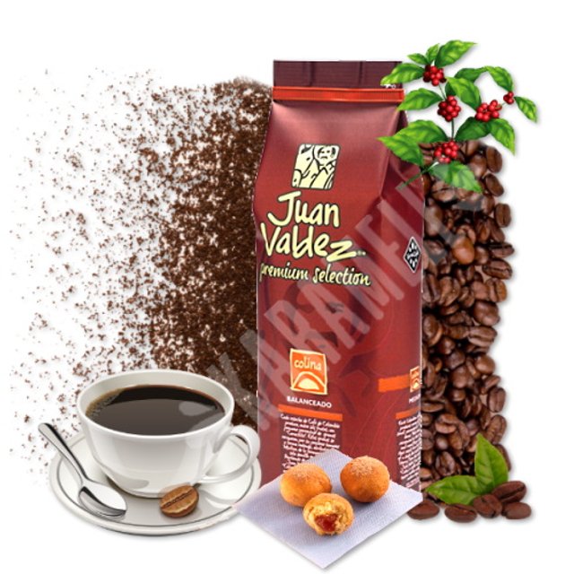 Café Grão Torrado Colina Premium - Juan Valdez - Importado Colômbia