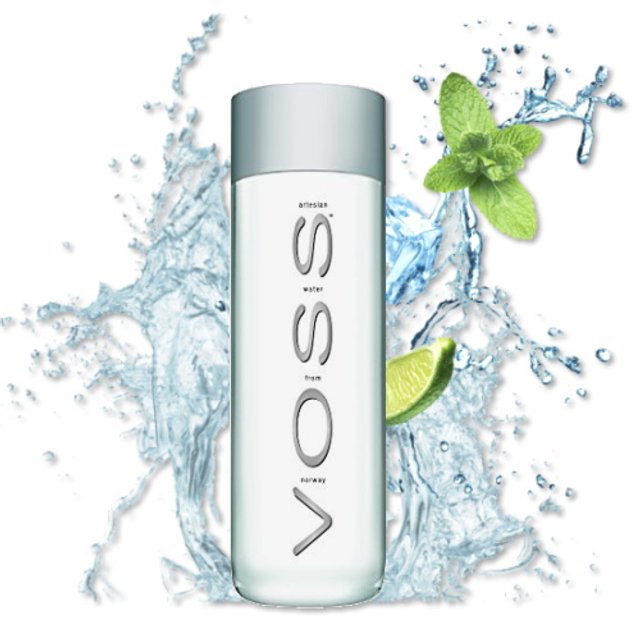 Água Voss Artesian Water - Mineral Sem Gás 330ml - Noruega