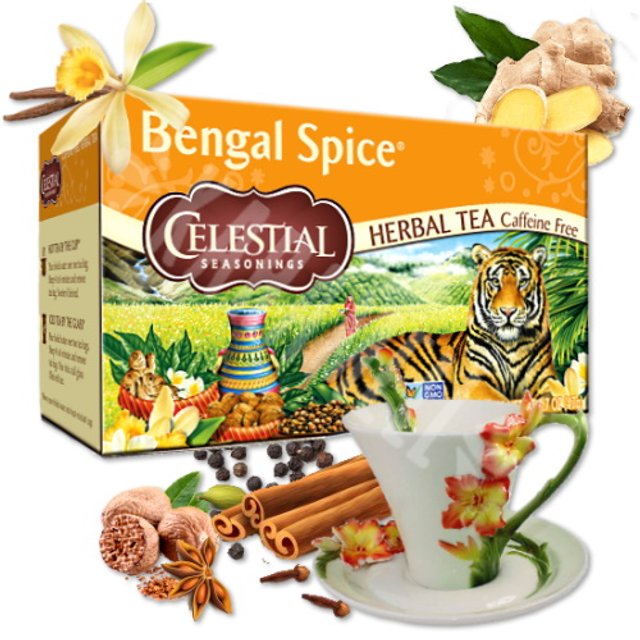 Herbal Tea Bengal Spice - Chá Celestial - Importado EUA