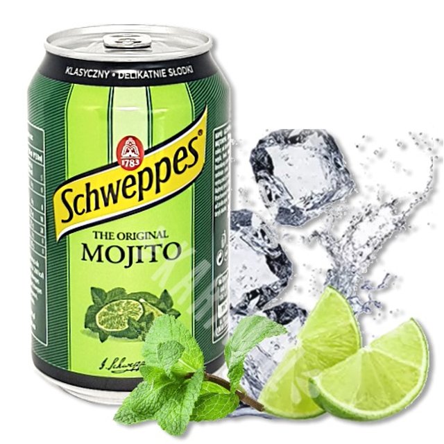 Refrigerante Schweppes The Original Mojito - Importado Polônia