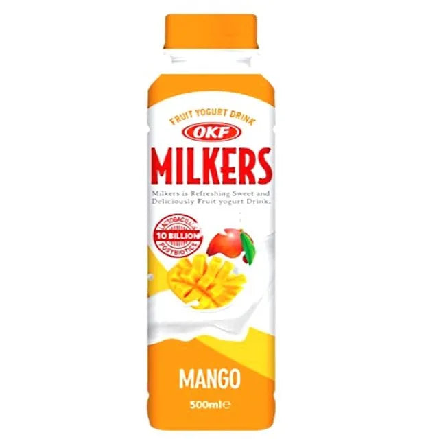 Bebida Fruit Yogurt Drink Milkers Mango OKF - Importado Coreia