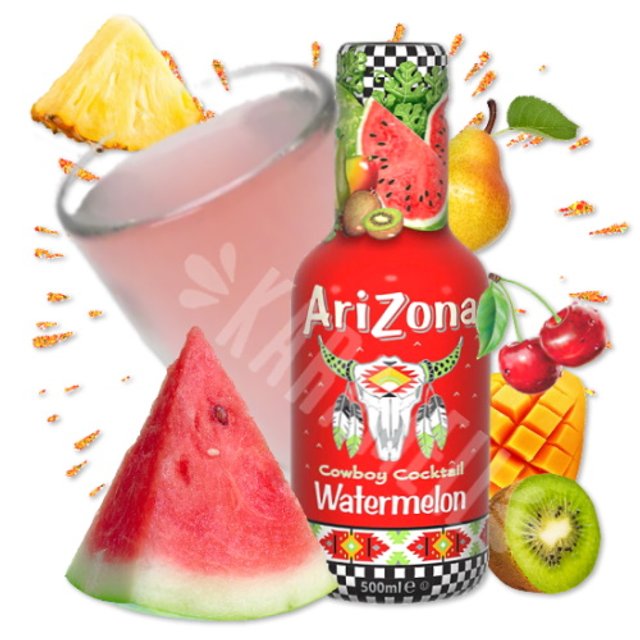 Fruit Juice Cocktail Watermelon - Suco Arizona