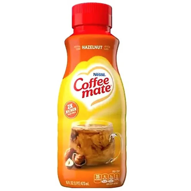 Bebida Coffee Mate Hazelnut Nestlé - Importado Estados Unidos