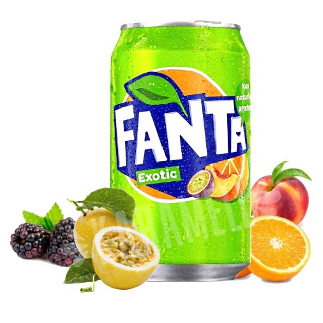 Fanta Exotic - Refrigerante - Importado da Alemanha