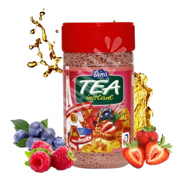 Dina Tea Frutas Silvestres - Chá Instantâneo - Importado Republica Tcheca